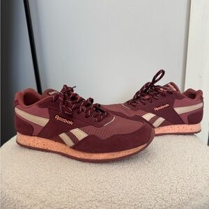 Reebok Burgundy Sneakers